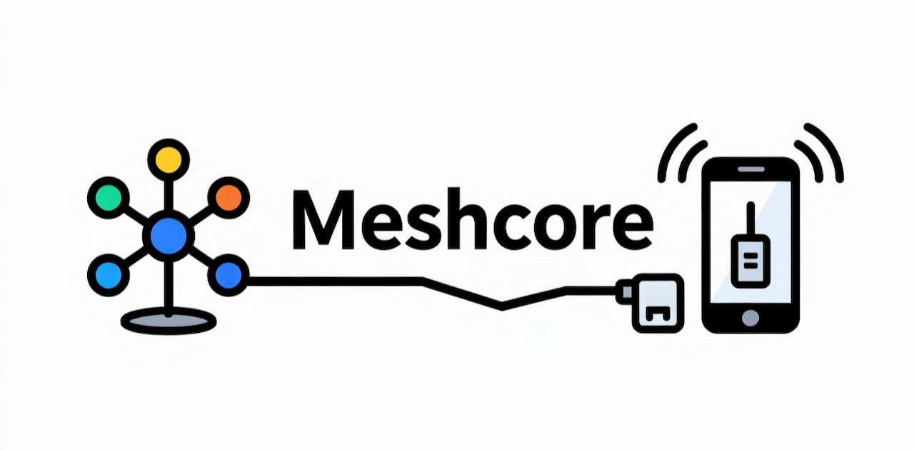 подключение к сети meshcore